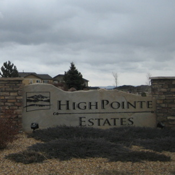 High Pointe Estates Residential Subdivision Project Picture